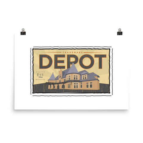 Duluth Depot Poster