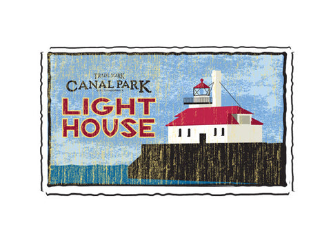 Canal Park lightouse fruit crate label