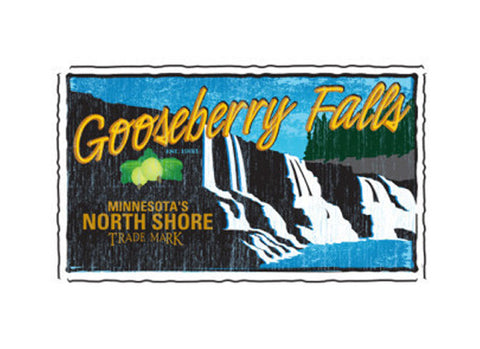 gooseberry falls state park fruit crate label