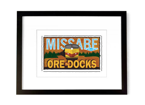 Missabe Ore Docks - <br>Duluth, Minnesota