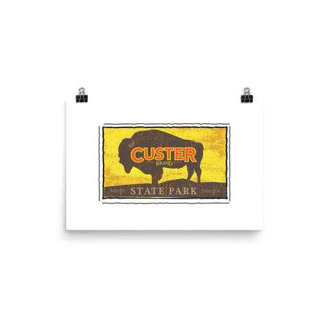 Custer State Park, South Dakota Poster