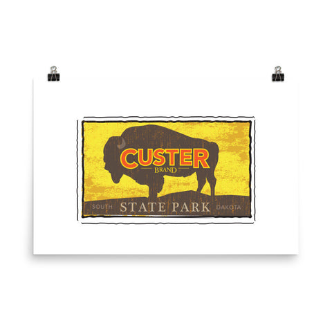 Custer State Park, South Dakota Poster