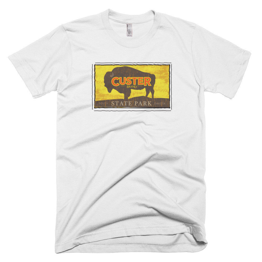 Custer State Park, South Dakota short sleeve men's t-shirt