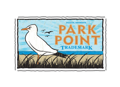 park point fruit crate label