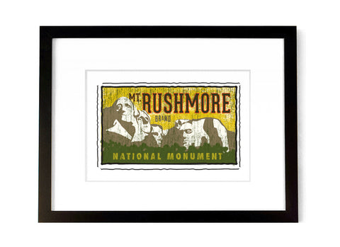 Mount Rushmore National Monument - <br>South Dakota, USA