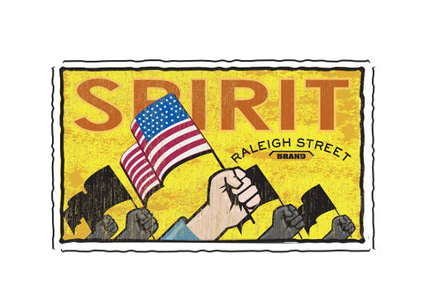 raleigh street fruit crate label