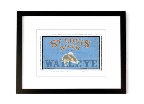 St. Louis River Walleye - <br>Duluth, Minnesota